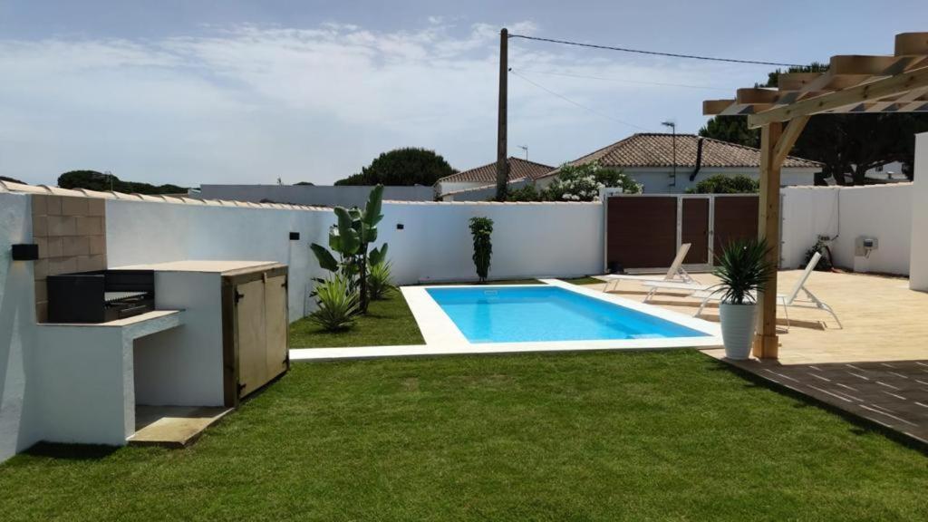 Palapa Garden Alojamientos, Piscina Privada Y Cerca Del Mar Chiclana de la Frontera Ngoại thất bức ảnh